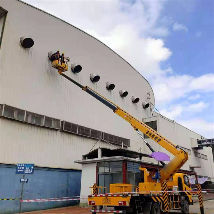 峨眉山高空作业车出租服务：专业广告牌安装解决方案