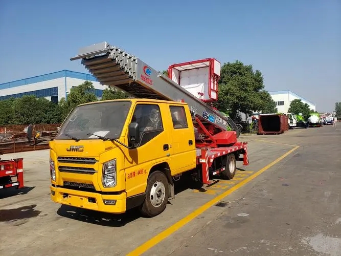 峨眉山附近云梯车出租 砂石搬运